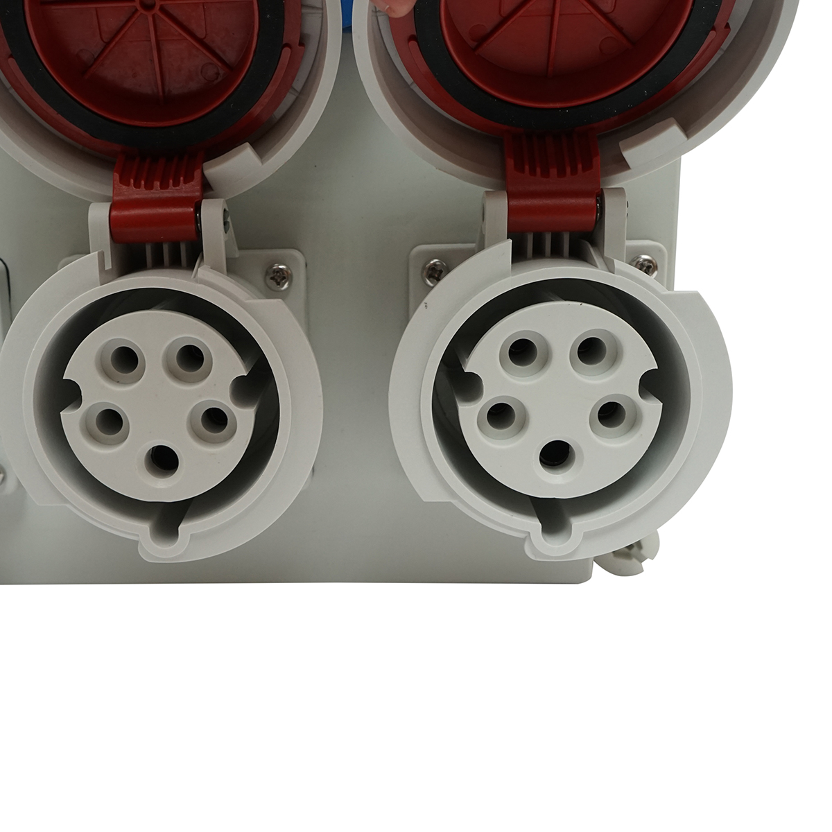 Tablou grup prize organizare santier 4x230V/16A, 2x400V/32A, 1x250V/16A, 12 module 400x300x186mm IP44/IP67 SUNTREE - imagine 7