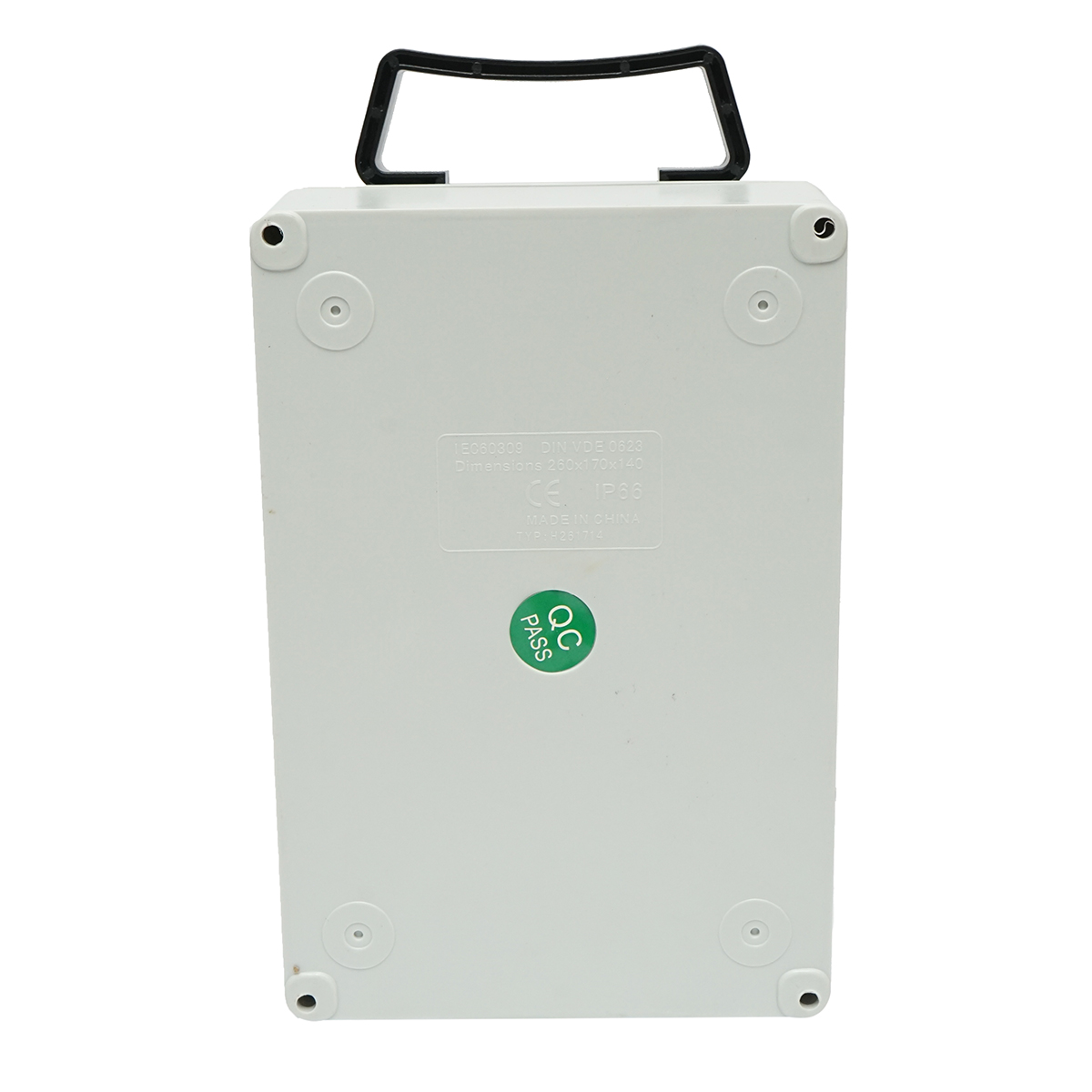 Tablou grup prize organizare santier 1x415V/32A, 2x230V/16A, 260x170x140mm IP44/IP66 SUNTREE - imagine 9