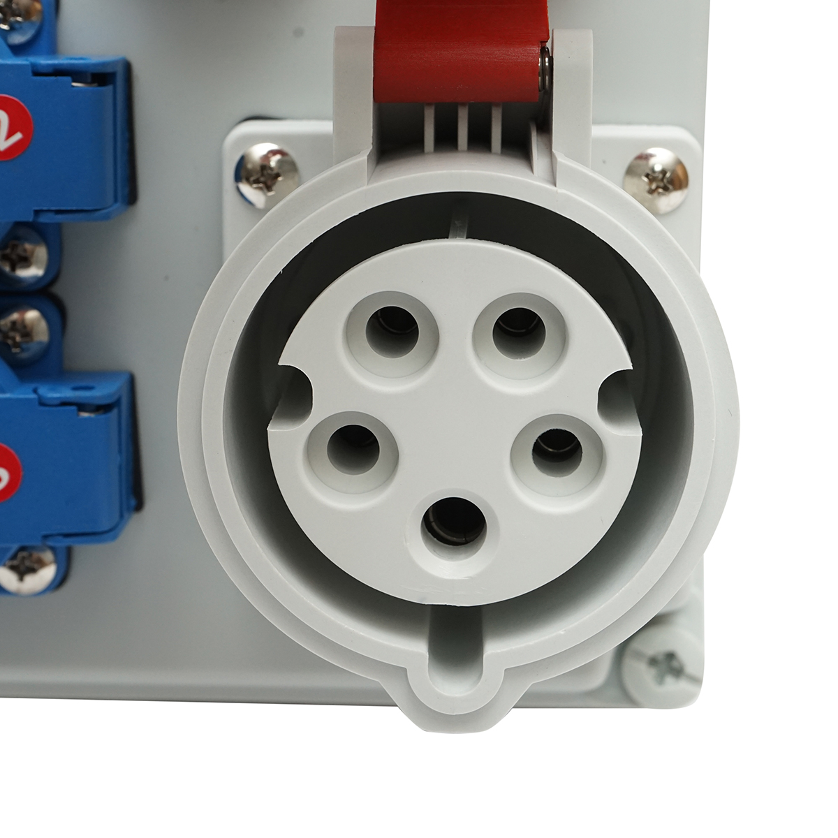 Tablou grup prize organizare santier 1x415V/32A, 2x230V/16A, 260x170x140mm IP44/IP66 SUNTREE - imagine 6