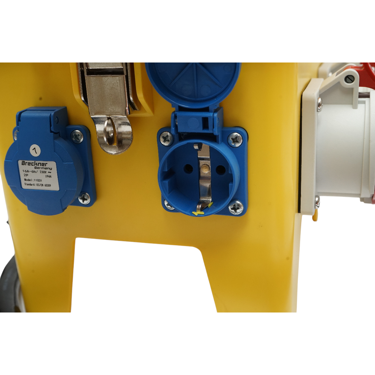 Tablou grup prize organizare santier portabil 2x415V/16A, 6x230V/16A, 300x230x287mm IP44/IP54 Breckner Germany - imagine 9