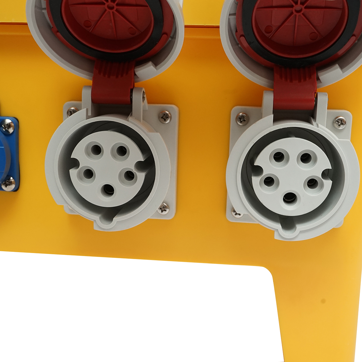 Tablou grup prize organizare santier portabil 2x415V/16A, 4x230V/16A, 1x415V/32A, 1x415V/63A, 370x340x330mm IP44/IP67 SUNTREE - imagine 9