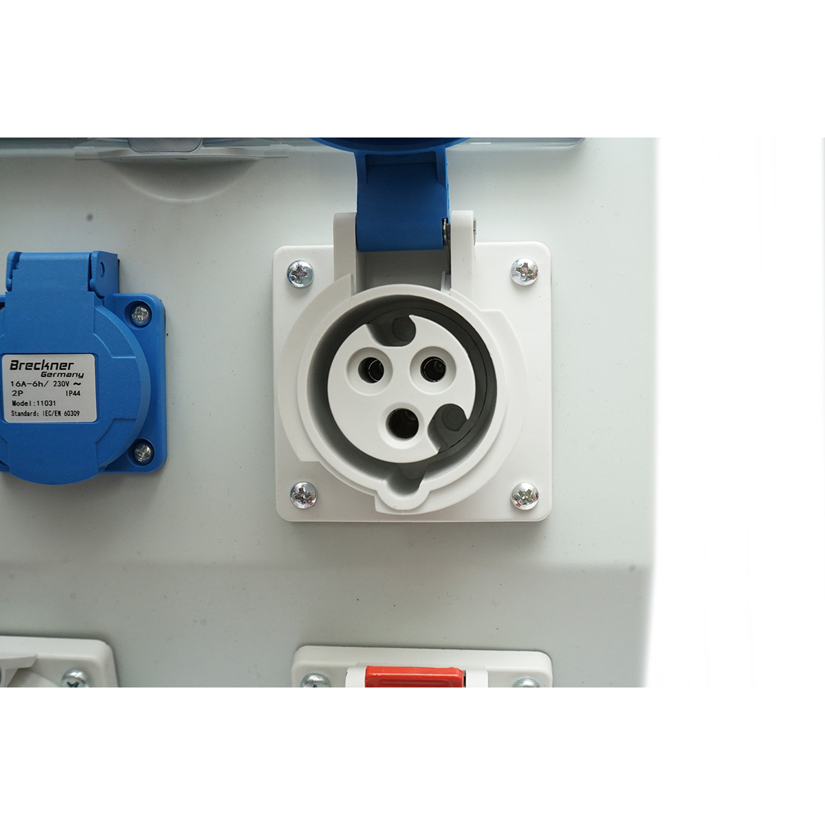 Tablou grup prize organizare santier 2x415V/32A, 1x250V/16A, 2x230V/16A, 380x280x150mm IP44/IP67 Breckner Germany - imagine 12