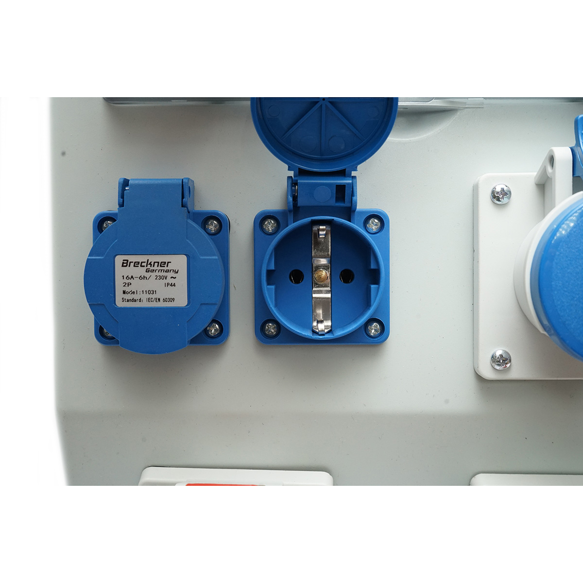 Tablou grup prize organizare santier 2x415V/32A, 1x250V/16A, 2x230V/16A, 380x280x150mm IP44/IP67 Breckner Germany - imagine 11