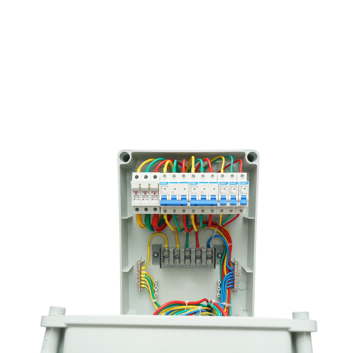 Tablou grup prize organizare santier 2x415V/32A, 1x250V/16A, 2x230V/16A, 380x280x150mm IP44/IP67 Breckner Germany - imagine 8