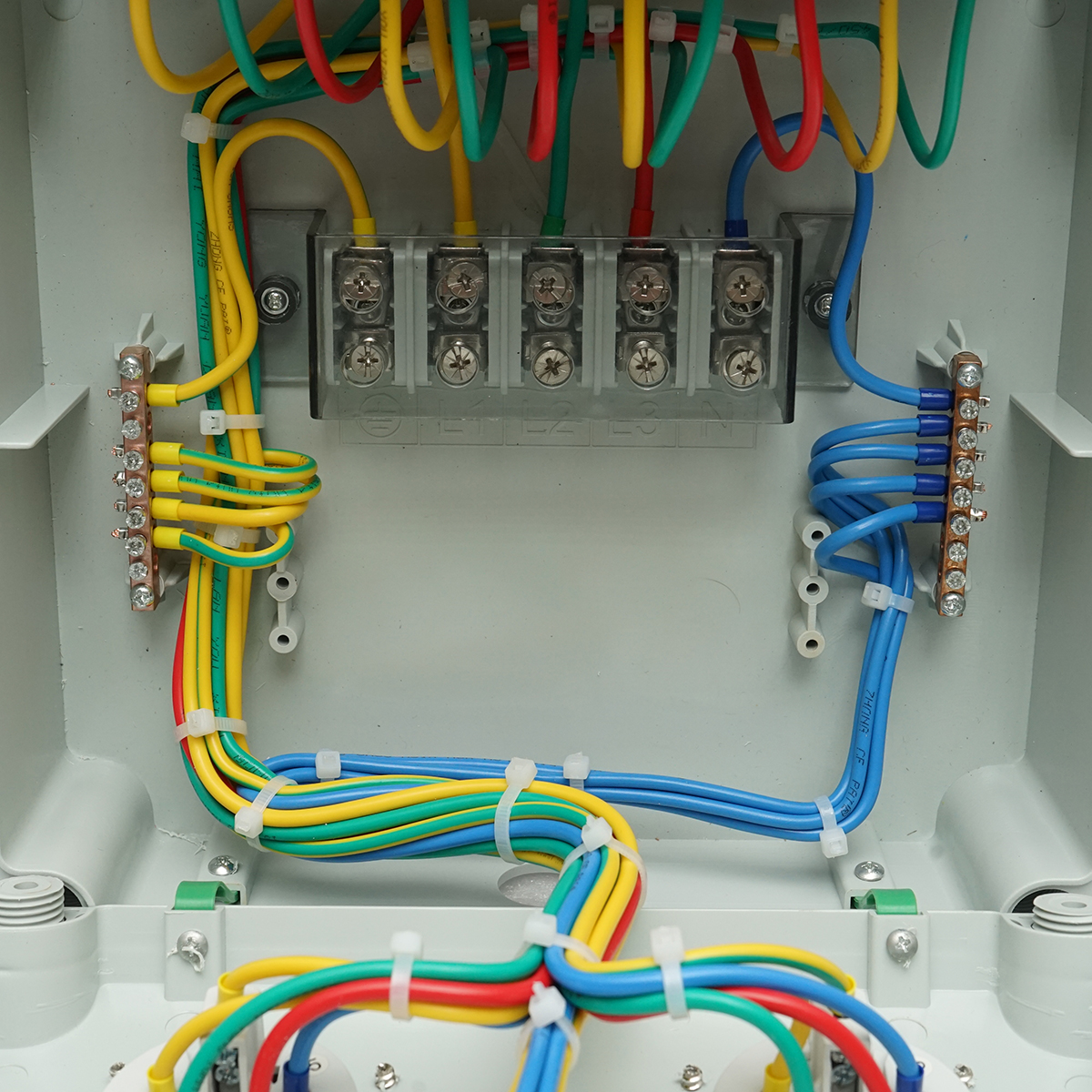 Tablou grup prize organizare santier 2x250V/16A, 2x415V/32A, 380x280x150mm IP44/IP67 SUNTREE - imagine 6