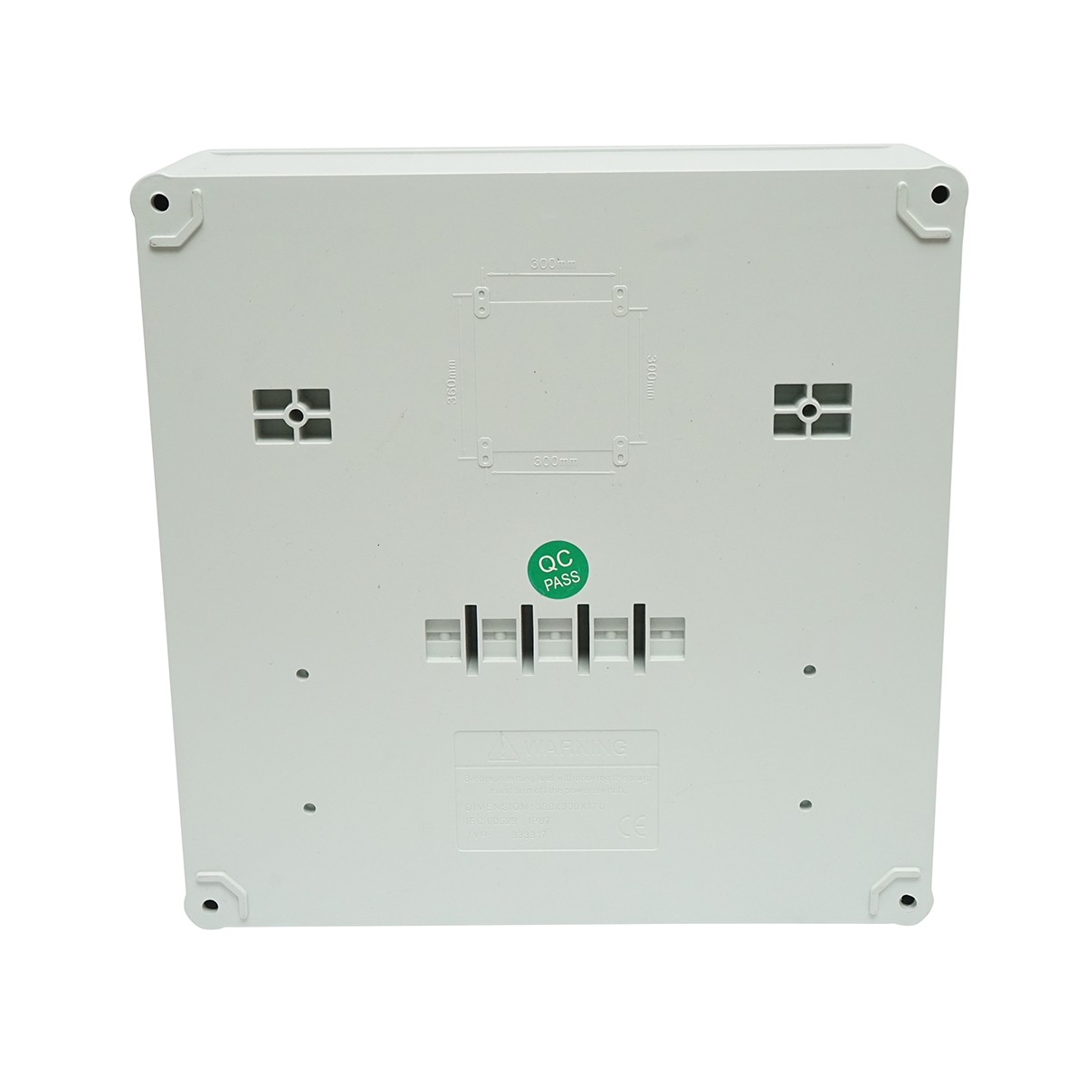 Tablou grup prize organizare santier 2x230V/16A, 3x415V/16A, 330x330x170mm IP44/IP67 SUNTREE - imagine 9