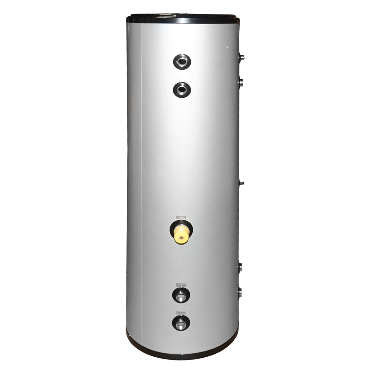 Puffer, boiler apa calda 150L presurizat 3KW pentru pompe de caldura 470x1470mm SPRSUN - imagine 2