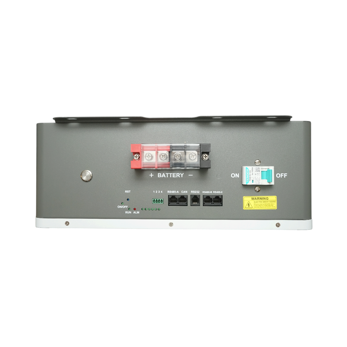 Baterie Li-ion LiFePO4 5.12KWh, 51.2V, 100Ah cu BMS, Bluetooth, LCD display si protectie temperatura Breckner Germany - imagine 8