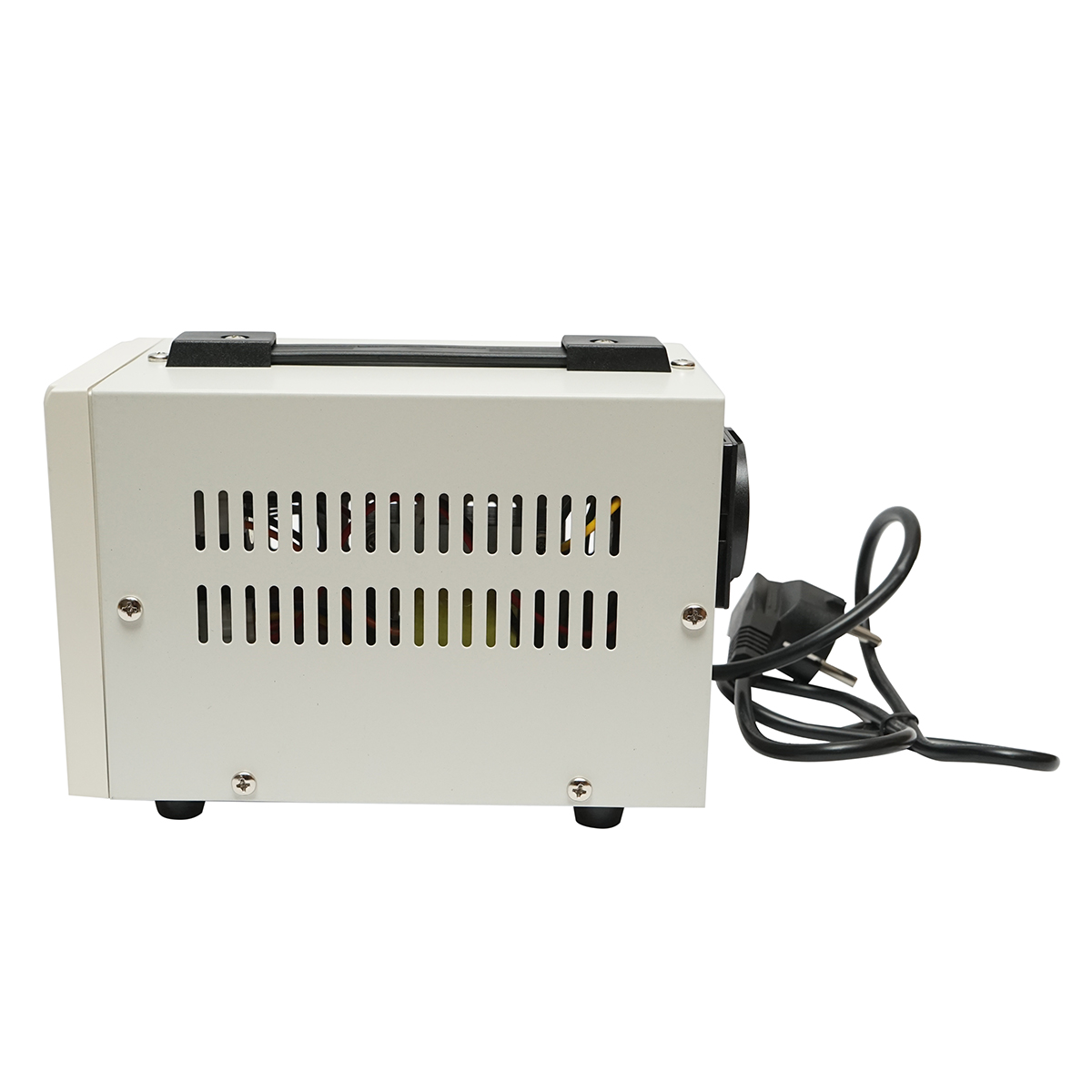 Stabilizator automat de tensiune 500VA, 140-260V cu releu monofazat, 2 prize schuko 230V, afisaj LCD Breckner Germany - imagine 3