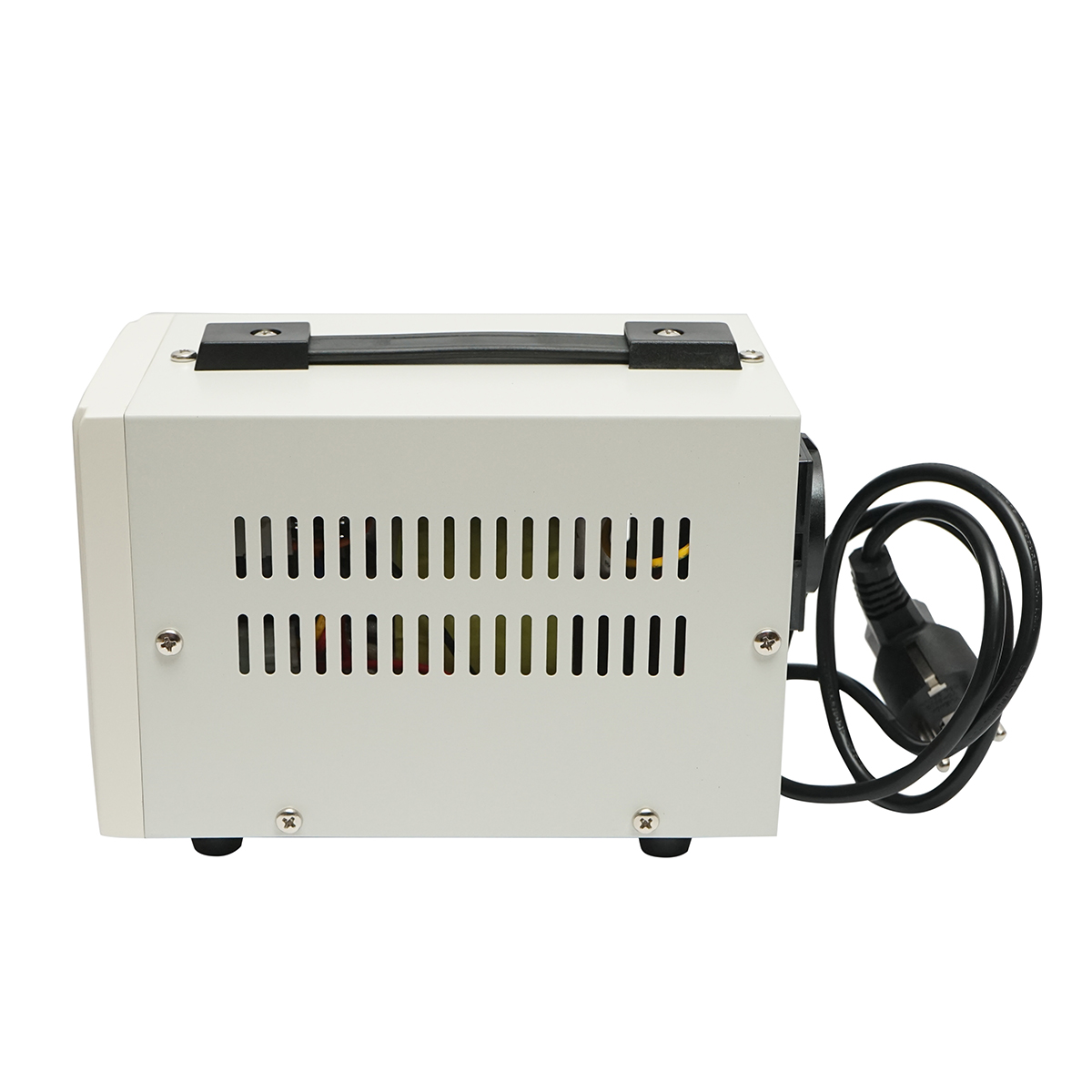 Stabilizator automat de tensiune 1000VA, 140-260V cu releu monofazat, 2 prize schuko 230V, afisaj LCD Breckner Germany - imagine 3