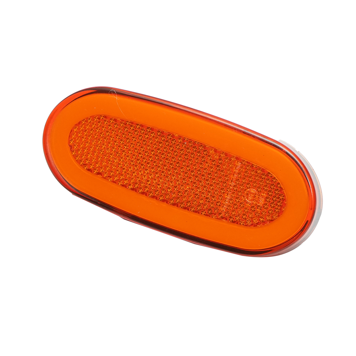 Lampa gabarit laterala ovala LED neon 12V, galben 105x46mm pentru Mercedes Sprinter, VW Crafter Breckner Germany - imagine 2