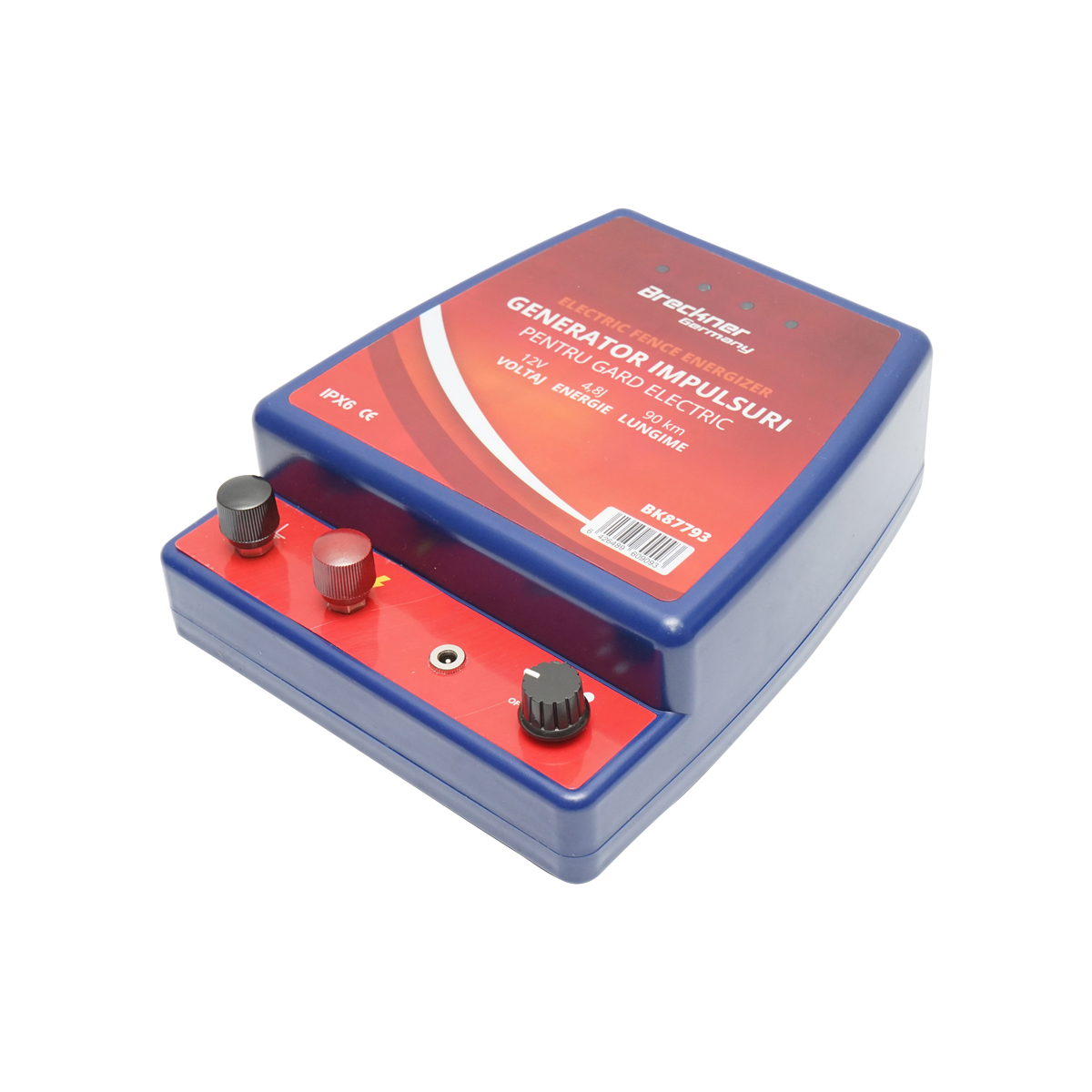 Aparat generator de impulsuri 4.8 Joule pentru gard electric 12V/220V Breckner Germany - imagine 4