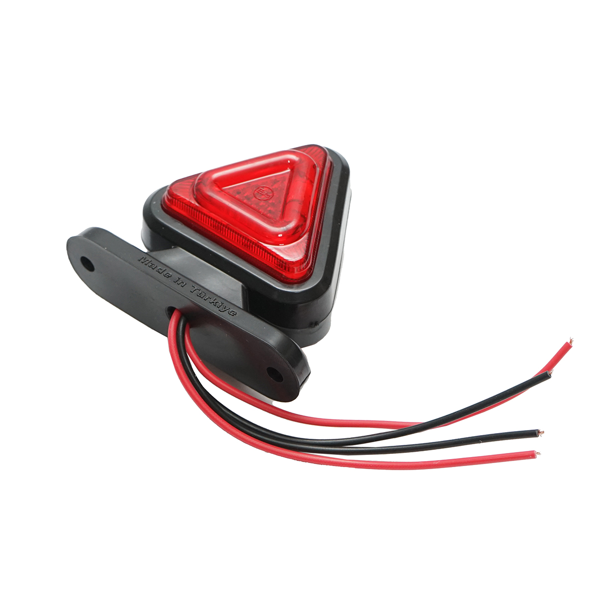Lampa laterala gabarit triunghi LED 12-24V, galben-rosu FR0101 Breckner Germany - imagine 4