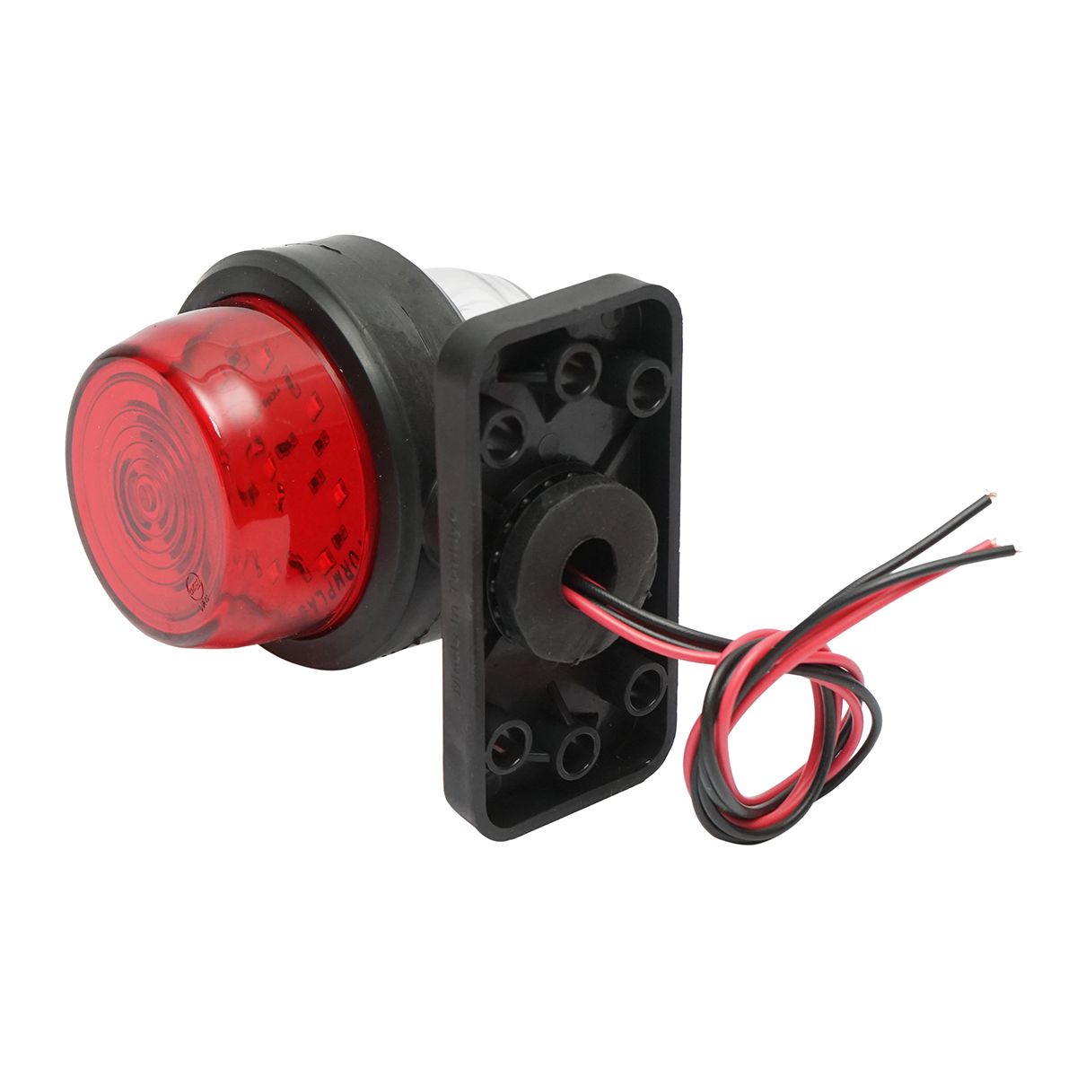 Lampa laterala gabarit rotativa LED 12-24V, alb-rosu FR0237 Breckner Germany - imagine 5