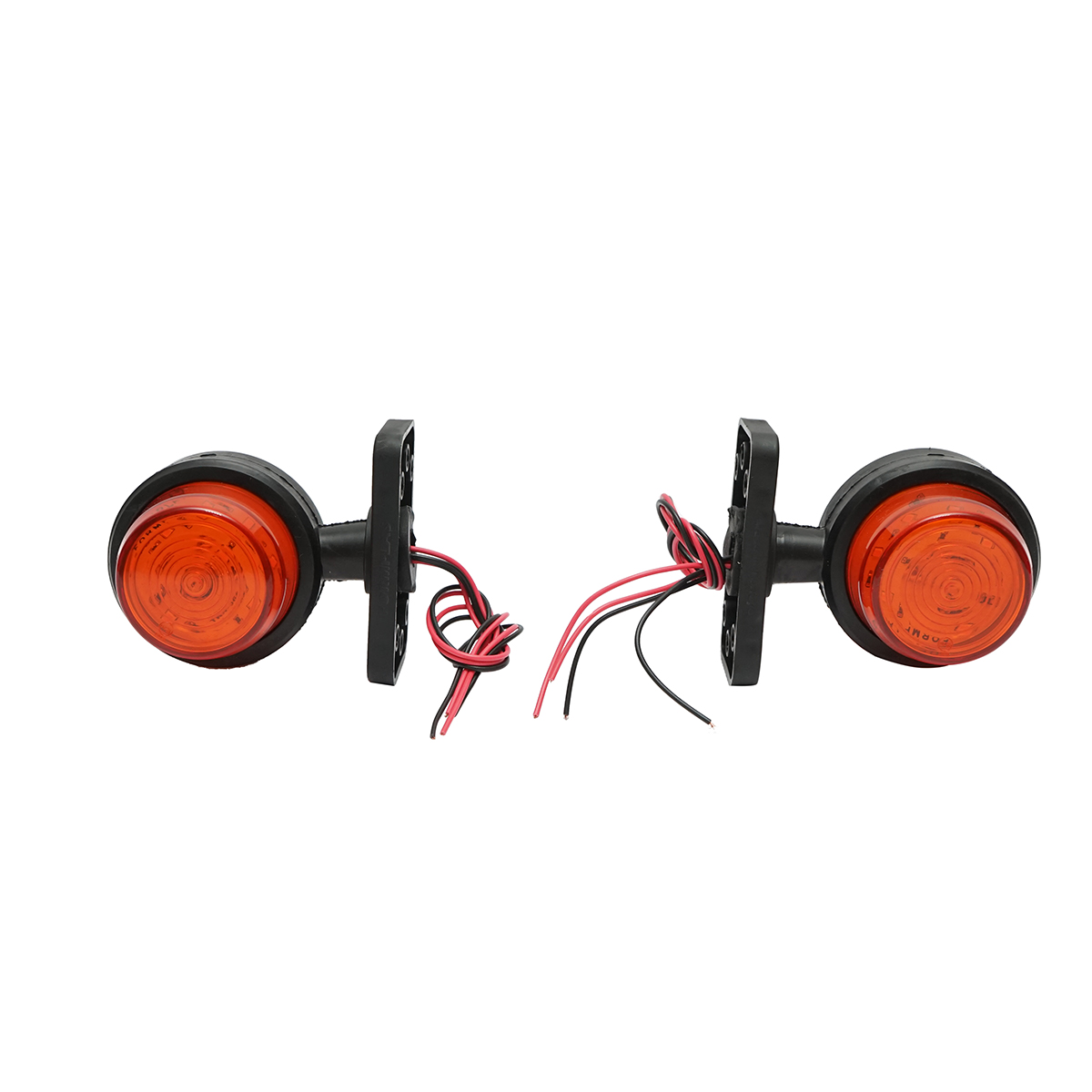 Lampa laterala gabarit rotativa LED 12-24V, galben-rosu FR0237 Breckner Germany - imagine 2