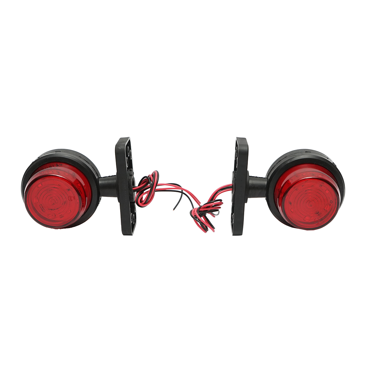 Lampa laterala gabarit rotativa LED 12-24V, galben-rosu FR0237 Breckner Germany - imagine 3