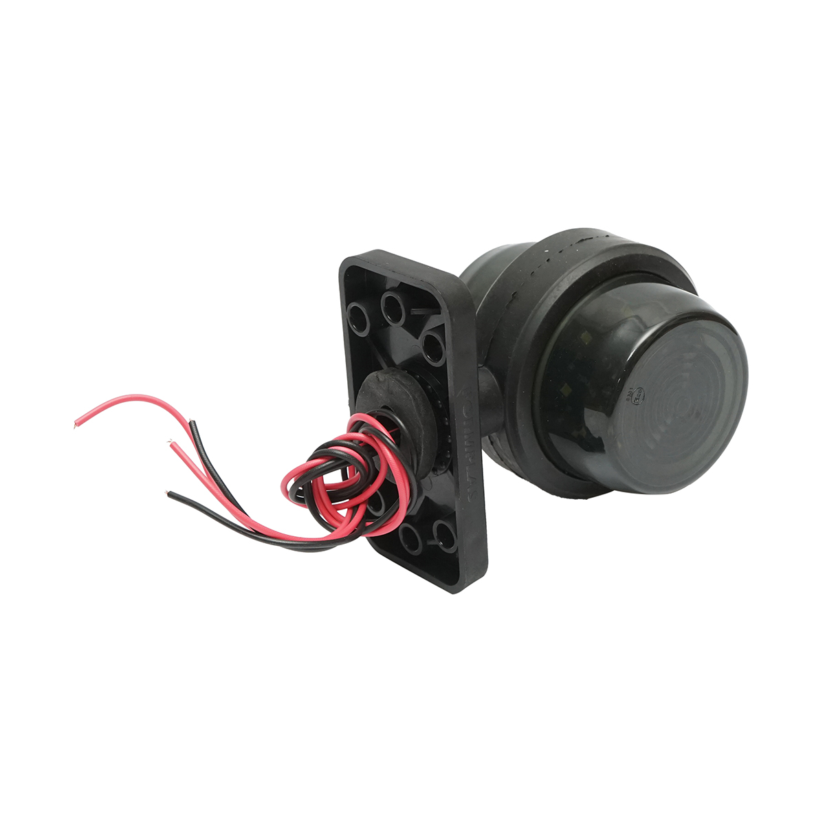 Lampa laterala gabarit rotativa LED 12-24V, alb-rosu fumuriu FR0237 Breckner Germany - imagine 5