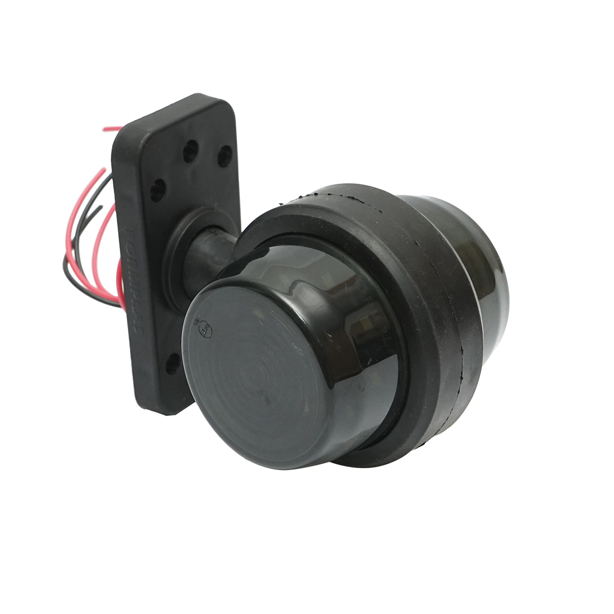 Lampa laterala gabarit rotativa LED 12-24V, alb-rosu fumuriu FR0237 Breckner Germany - imagine 3