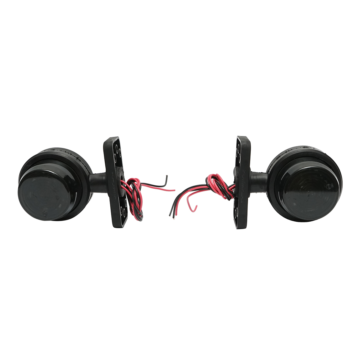 Lampa laterala gabarit rotativa LED 12-24V, galben-rosu fumuriu FR0237 Breckner Germany - imagine 2