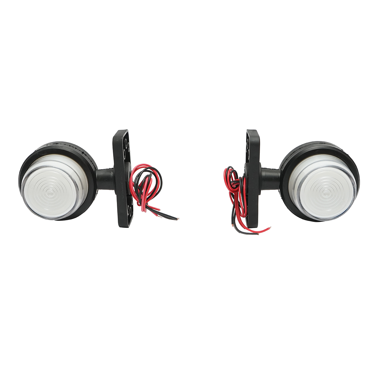 Lampa laterala gabarit rotativa LED NEON 12-24V, rosu-alb FR0238 Breckner Germany - imagine 3