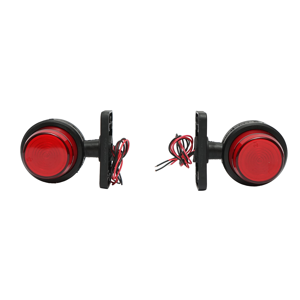 Lampa laterala gabarit rotativa LED NEON 12-24V, rosu-alb FR0238 Breckner Germany - imagine 2