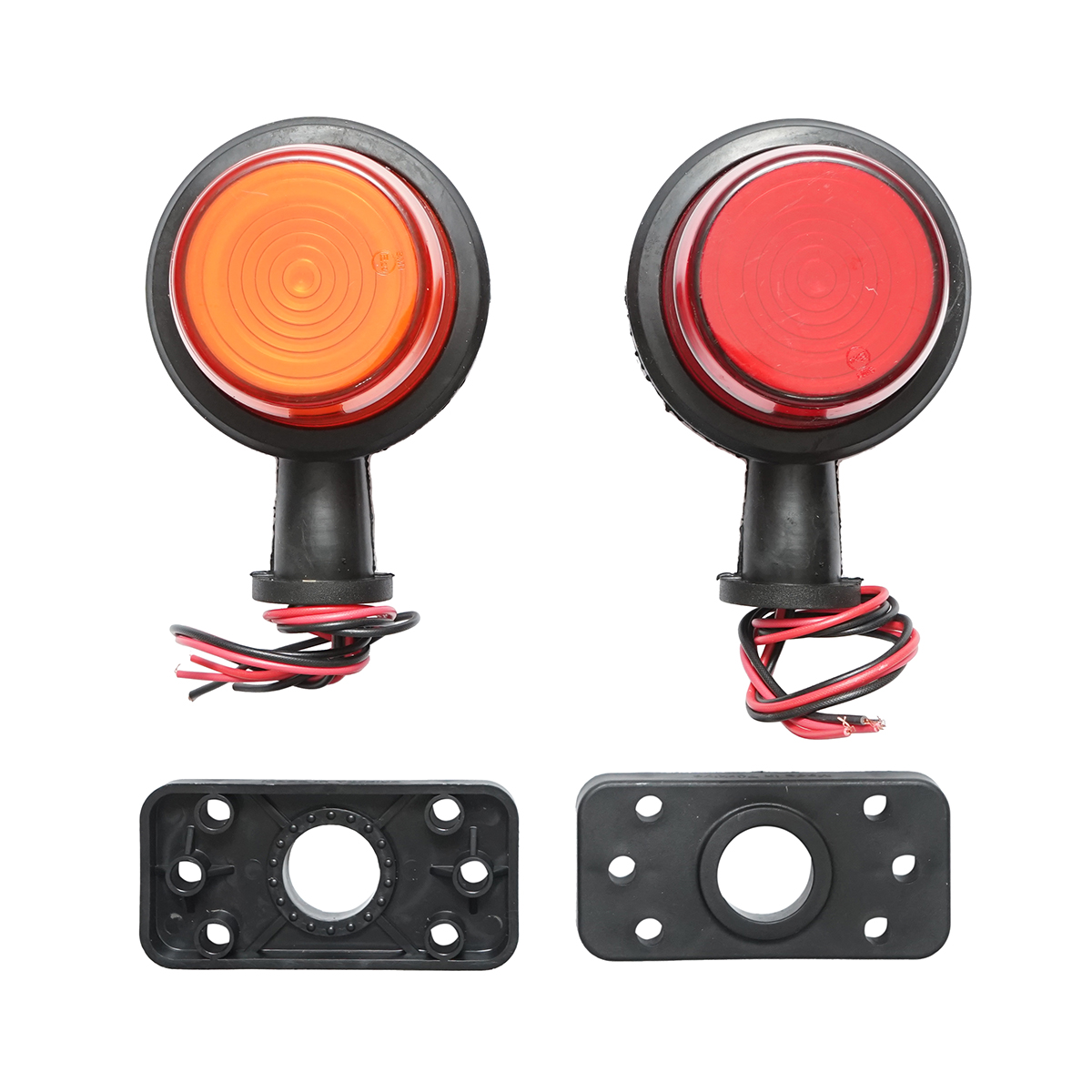 Lampa laterala gabarit rotativa LED NEON 12-24V, rosu-galben FR0238 Breckner Germany