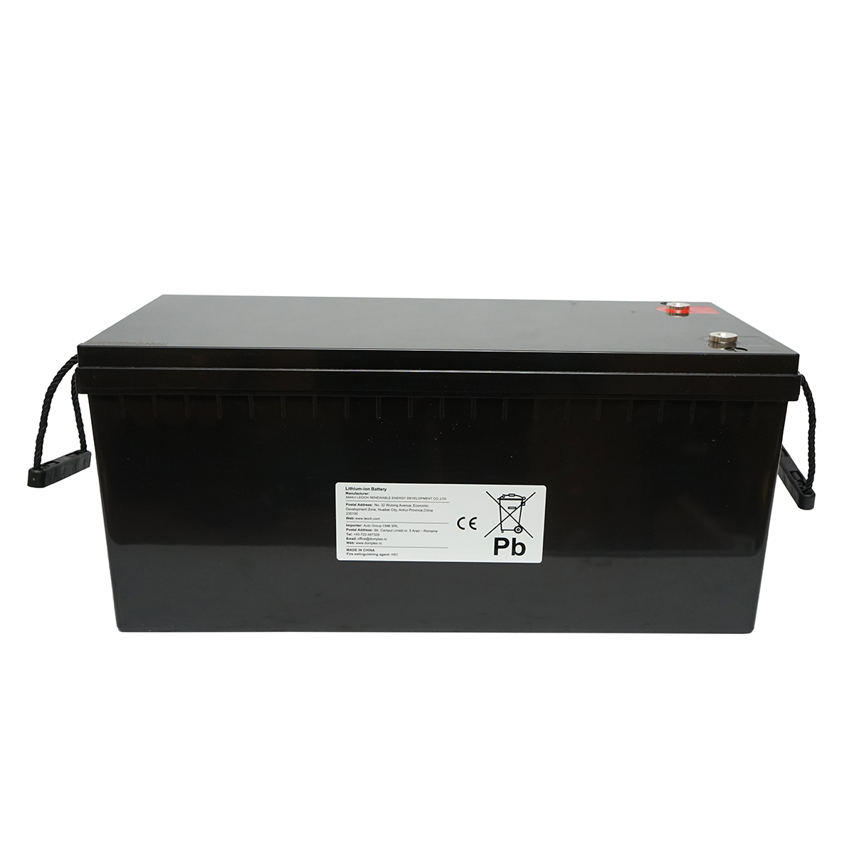 Baterie Li-ion LiFePO4 12.8V 200Ah (2560Wh) LFP12200 pentru sisteme solare 522x240x224mm IP65 Leoch Battery - imagine 2