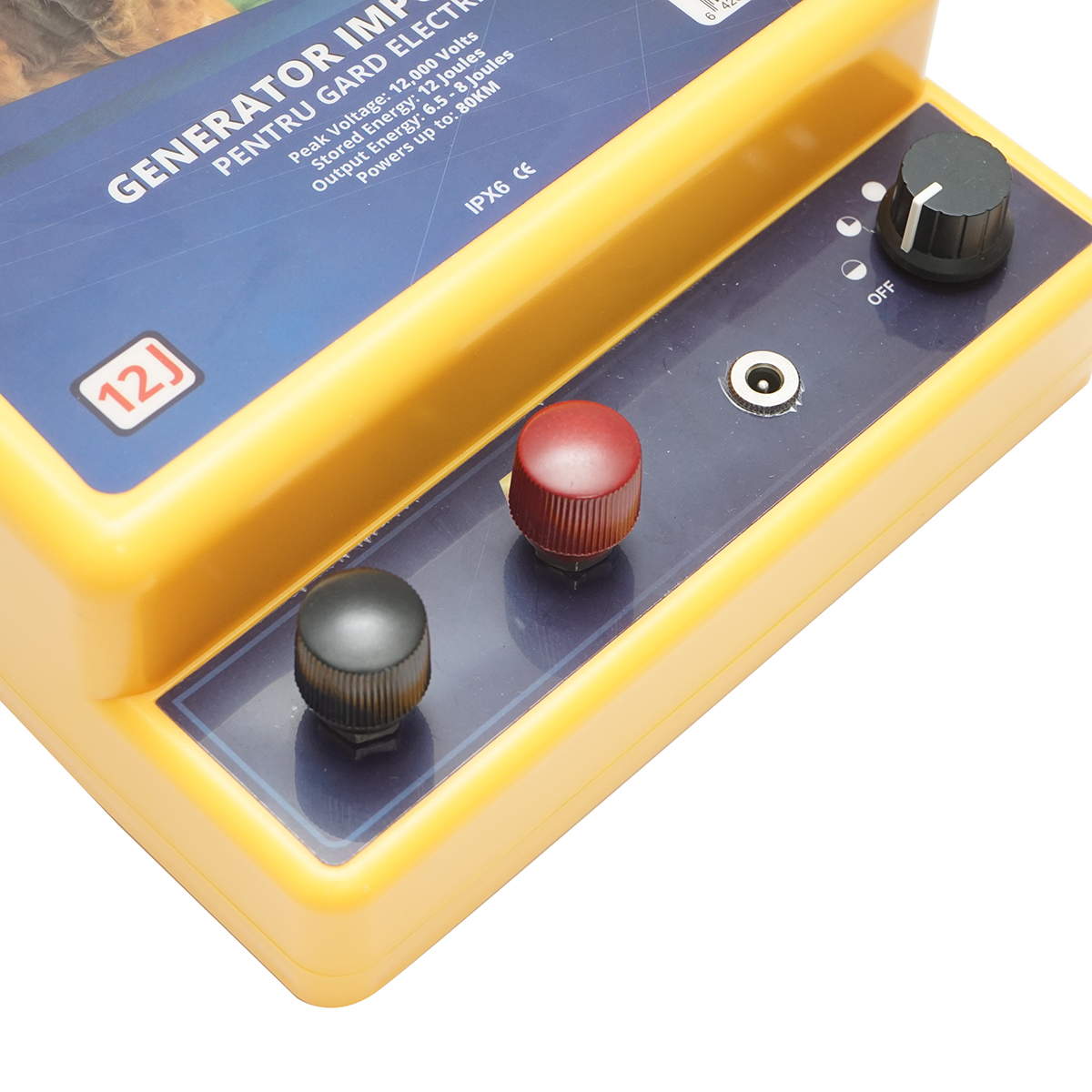 Aparat generator de impulsuri 12 Joule pentru gard electric 12V/220V Breckner Germany - imagine 5