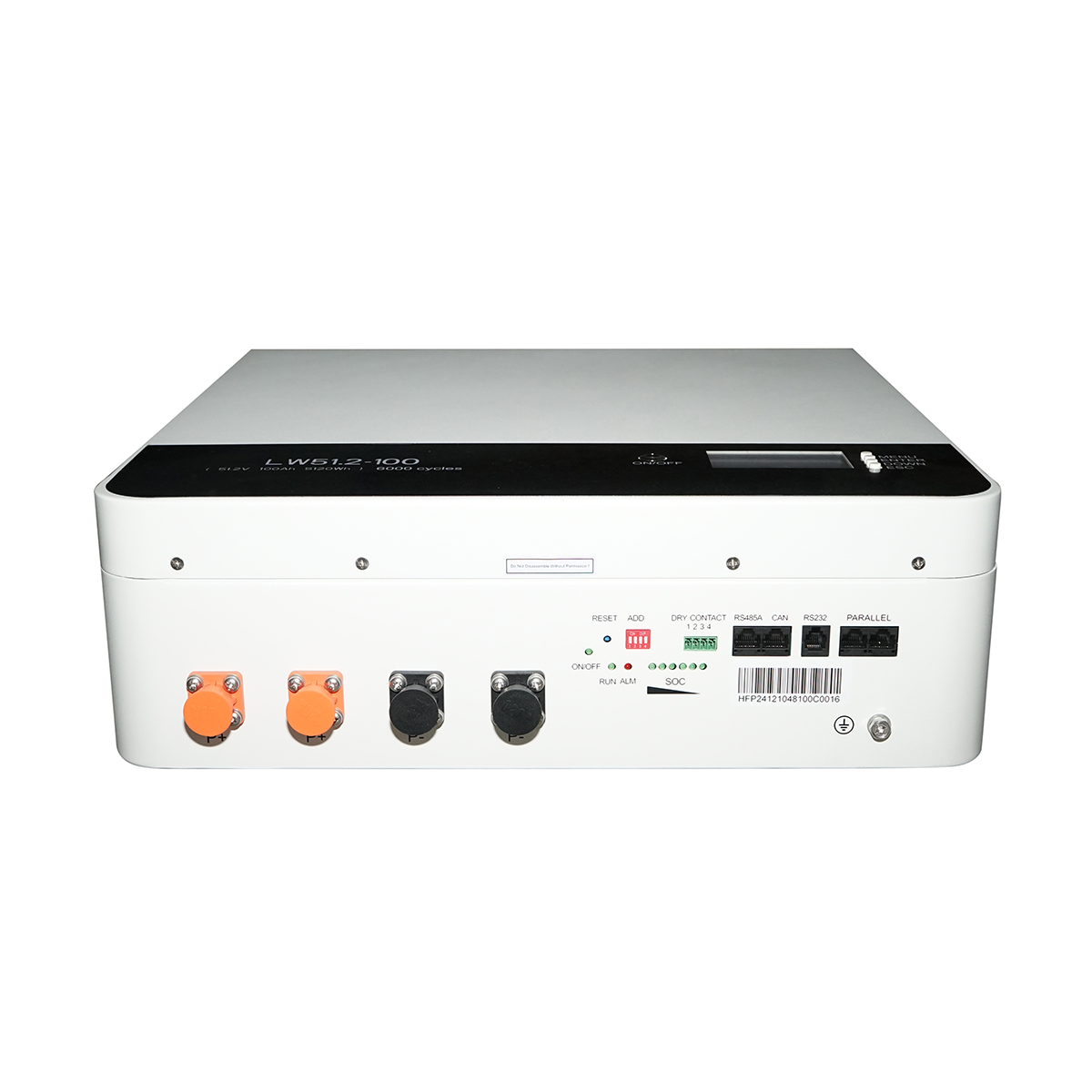 Baterie Li-ion LiFePO4 5.12kVA, 51.2V, 100Ah cu BMS, LCD display, protectie temperatura, conexiune in paralel Leoch Battery - imagine 2