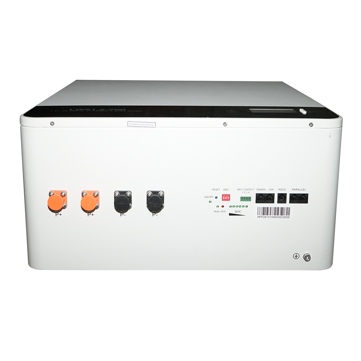 Baterie Li-ion LiFePO4 10kVA, 51.2V, 200Ah cu BMS, LCD display, protectie temperatura, conexiune in paralel Leoch Battery - imagine 2