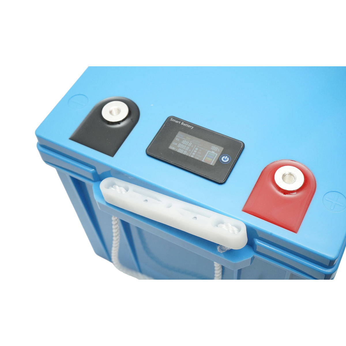 Baterie Li-ion 2.56kW LiFePO4 12.8V, 200Ah cu BMS, Bluetooth, LCD display si protectie temperatura IP54 Breckner Germany - imagine 6