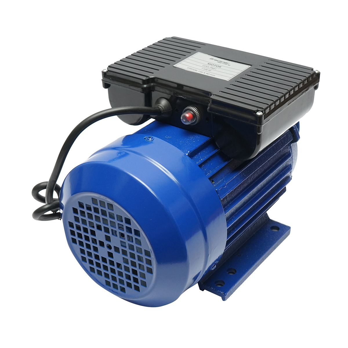 Motor electric monofazat 1.1KW, 220V cu protectie termica, stator 130x90mm Breckner Germany - imagine 4