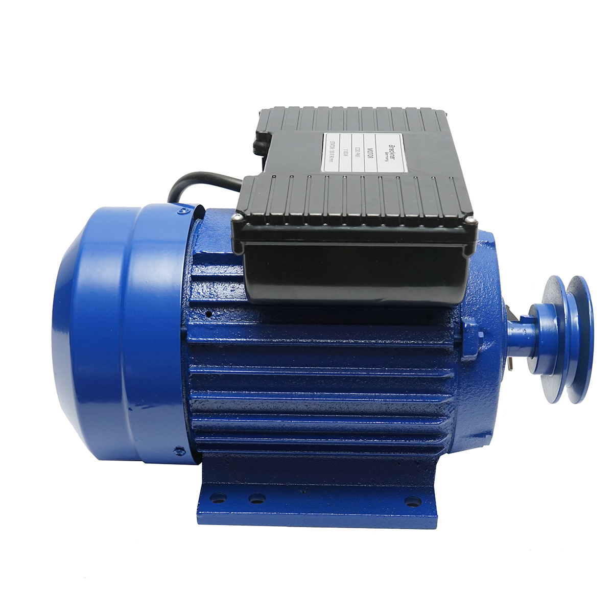 Motor electric monofazat 1.1KW, 220V cu protectie termica, stator 130x90mm Breckner Germany - imagine 2