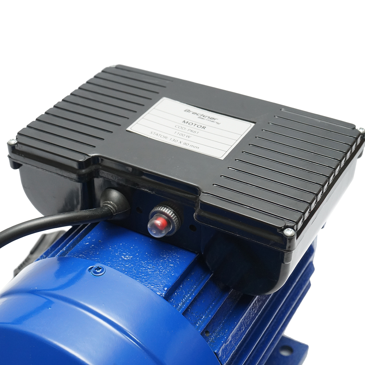 Motor electric monofazat 1.1KW, 220V cu protectie termica, stator 130x90mm Breckner Germany - imagine 5