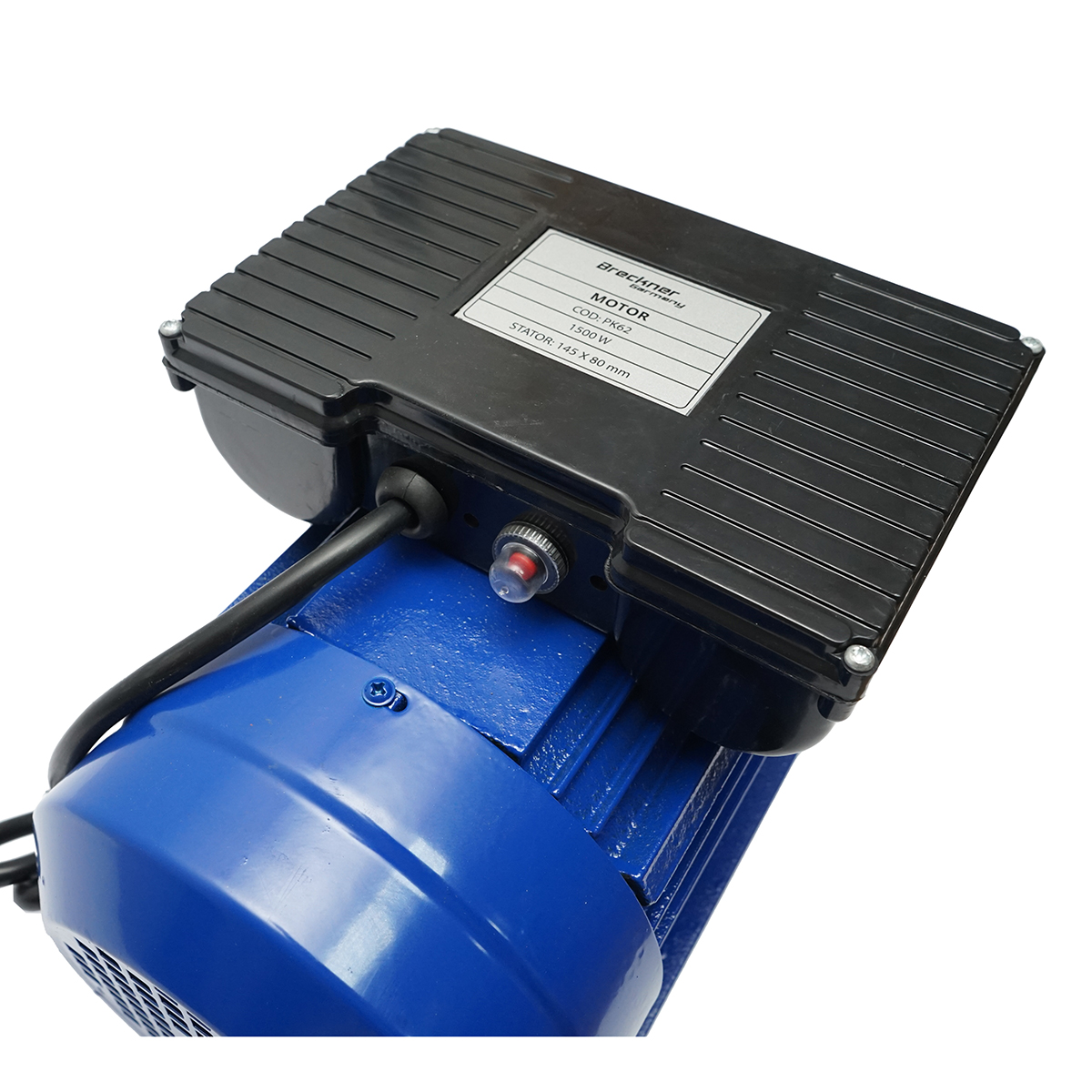 Motor electric monofazat 1.5KW, 220V cu protectie termica, stator 145x80mm Breckner Germany - imagine 5