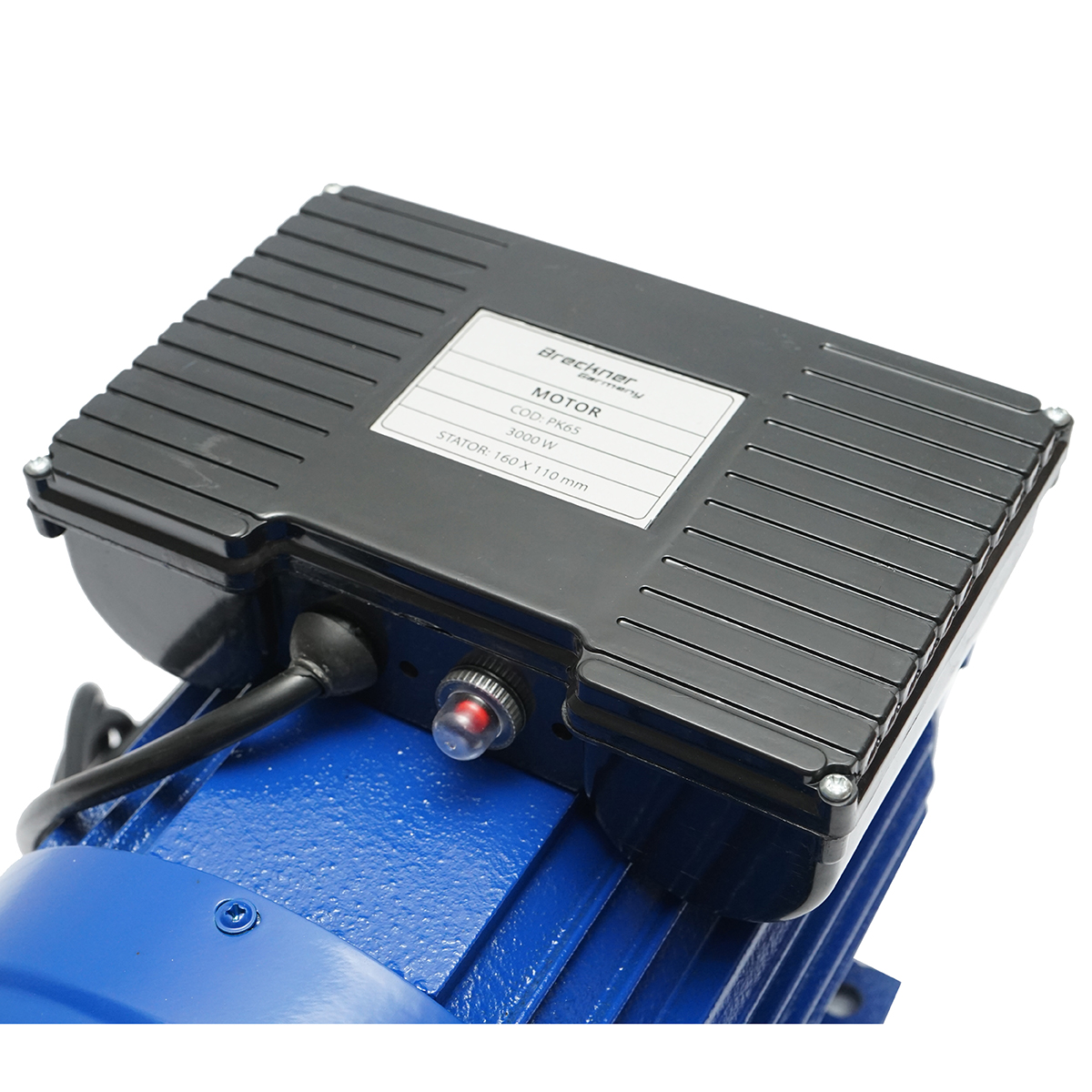 Motor electric monofazat 3KW, 220V cu protectie termica, stator 160x110mm Breckner Germany - imagine 5