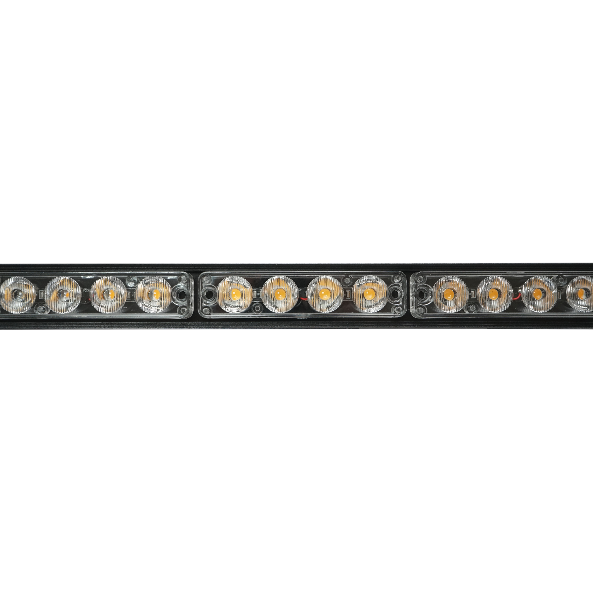 Bara LED stroboscopica 12V, 32W, 5 culori, carcasa aluminiu 860x80x30mm - imagine 5