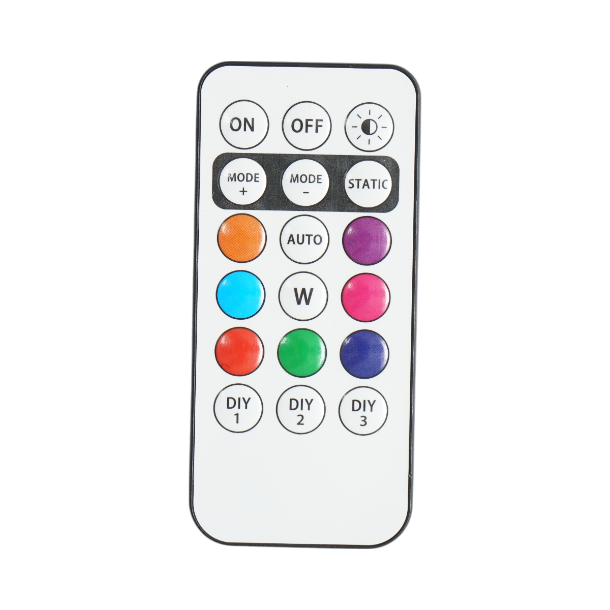 Set 10 lampi LED RGB stroboscopice cu telecomanda, 10 moduri, 8 culori, baterie litiu 110mAh reincarcabila USB-C IP65 - imagine 3