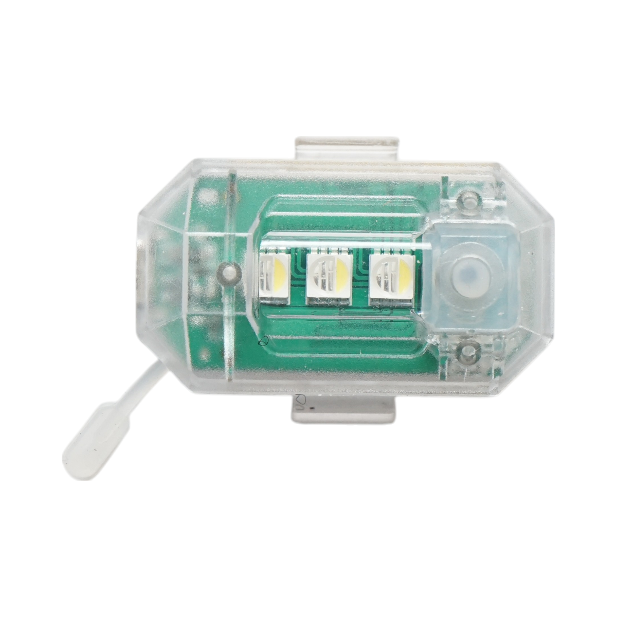 Lampa LED RGB stroboscopica cu telecomanda, 10 moduri, 8 culori, baterie litiu 150mAh reincarcabila USB-C IP65 - imagine 5