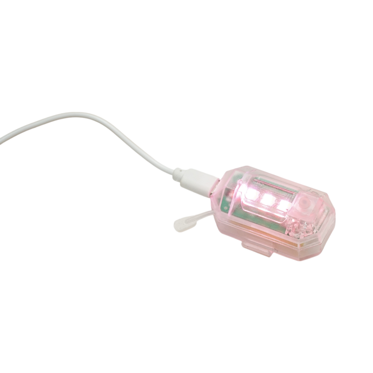 Lampa LED RGB stroboscopica cu telecomanda, 10 moduri, 8 culori, baterie litiu 150mAh reincarcabila USB-C IP65 - imagine 8