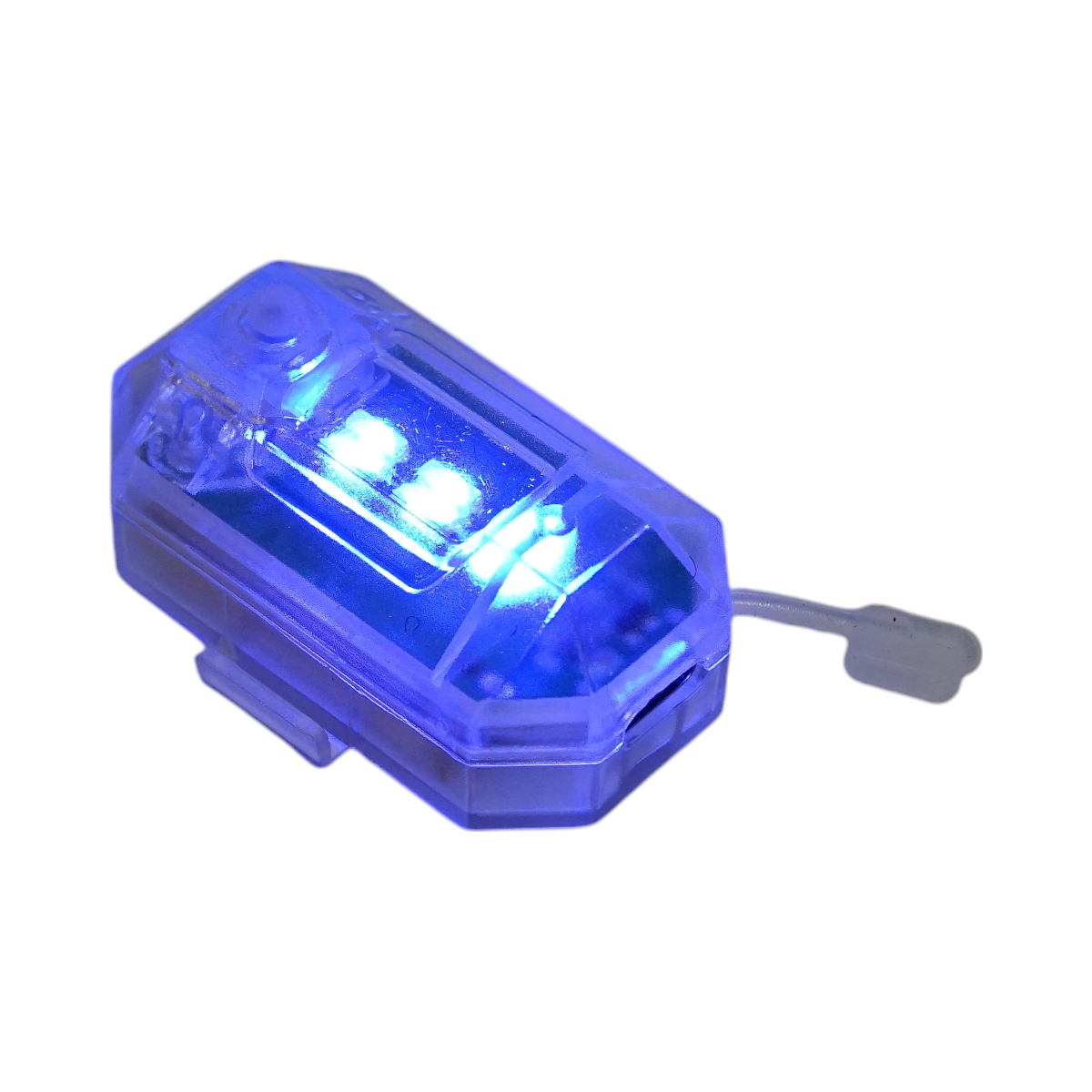 Set 4 lampi LED RGB stroboscopice cu telecomanda, 10 moduri, 8 culori, baterie litiu 150mAh reincarcabila USB-C IP65 - imagine 7