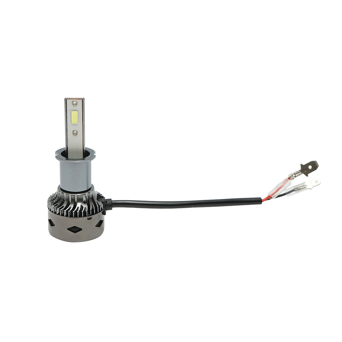 Set 2 becuri auto LED H3, 27W, 12V lumina alb rece - imagine 5