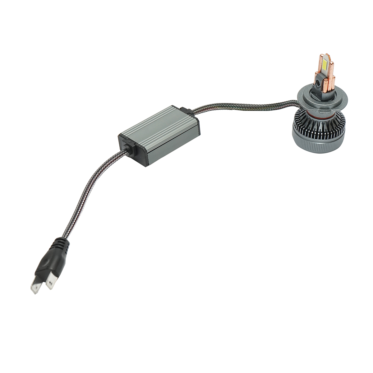 Set 2 becuri auto LED H7, 60W, 12-36V lumina alb rece - imagine 6