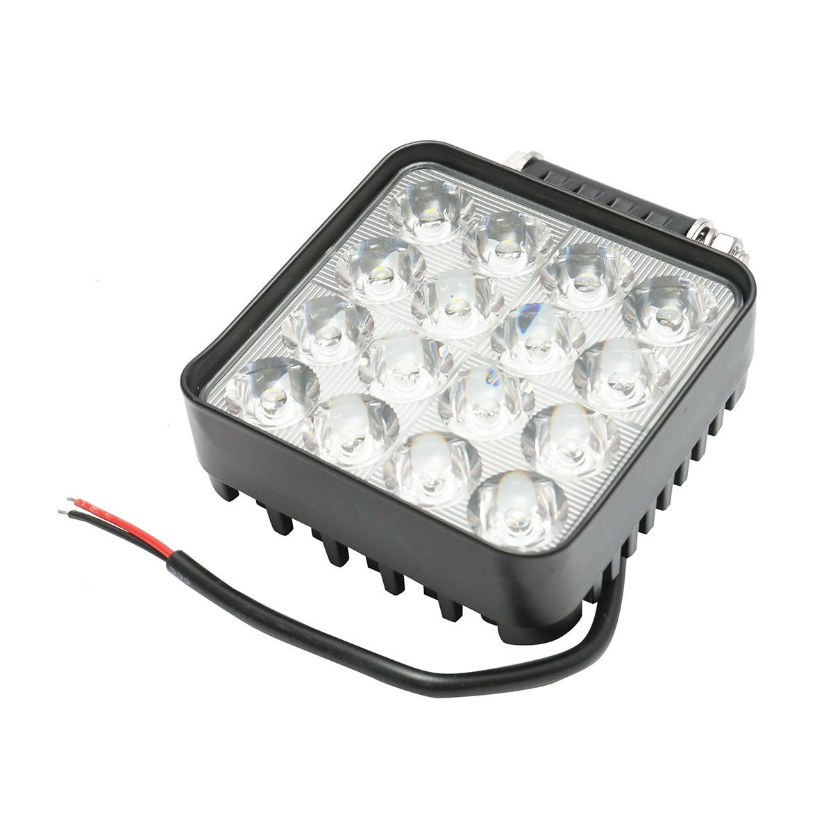 Proiector LED patrat combo 12-80V, 42W carcasa aluminiu 107x107x40mm - imagine 4