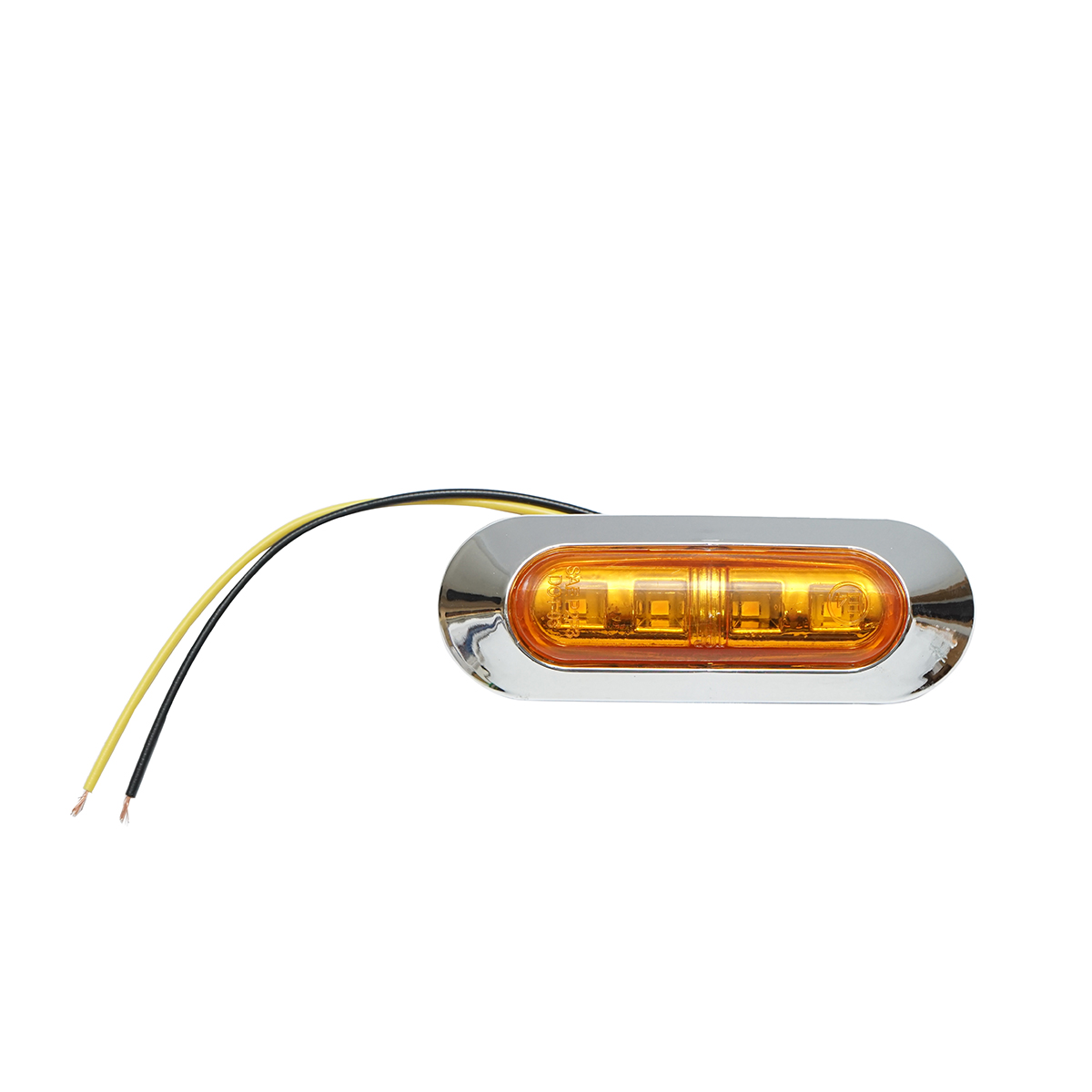 Lampa gabarit laterala LED 24V, galbena 93x32x15mm