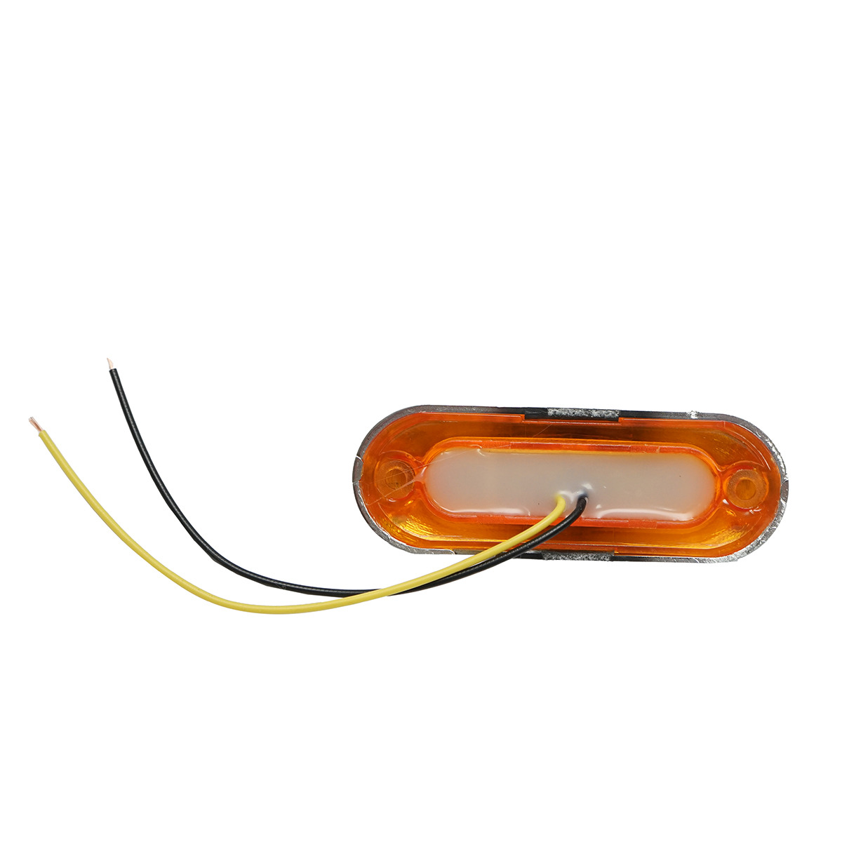 Lampa gabarit laterala LED 24V, galbena 93x32x15mm - imagine 3