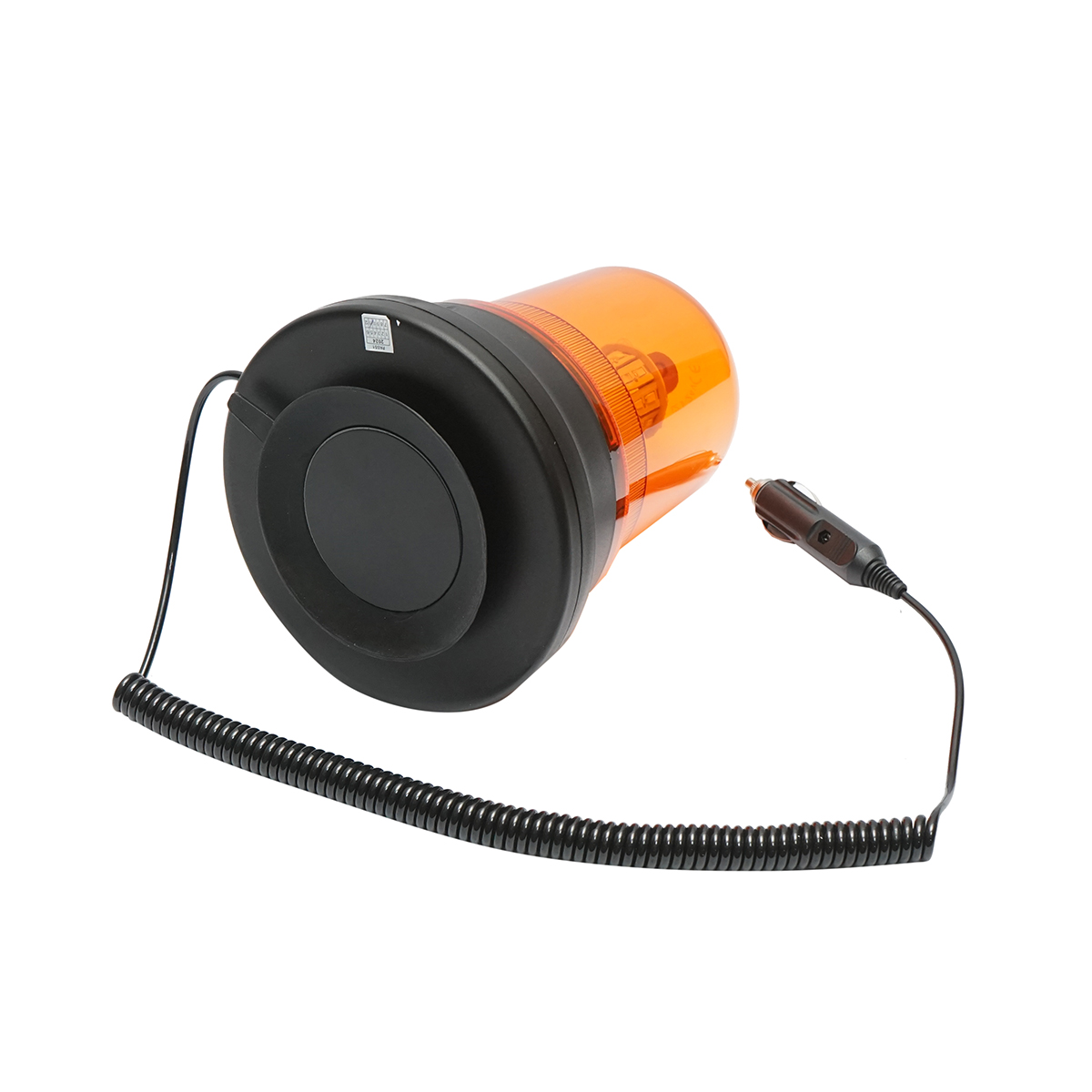 Girofar LED 12-24V cu 3 functii, talpa magnetica, alimentare priza bricheta IP65 - imagine 3