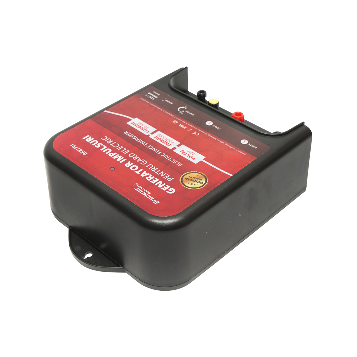 Aparat generator impulsuri DC 12/220V, 4 Joule, 70km pentru gard electric Breckner Germany - imagine 3