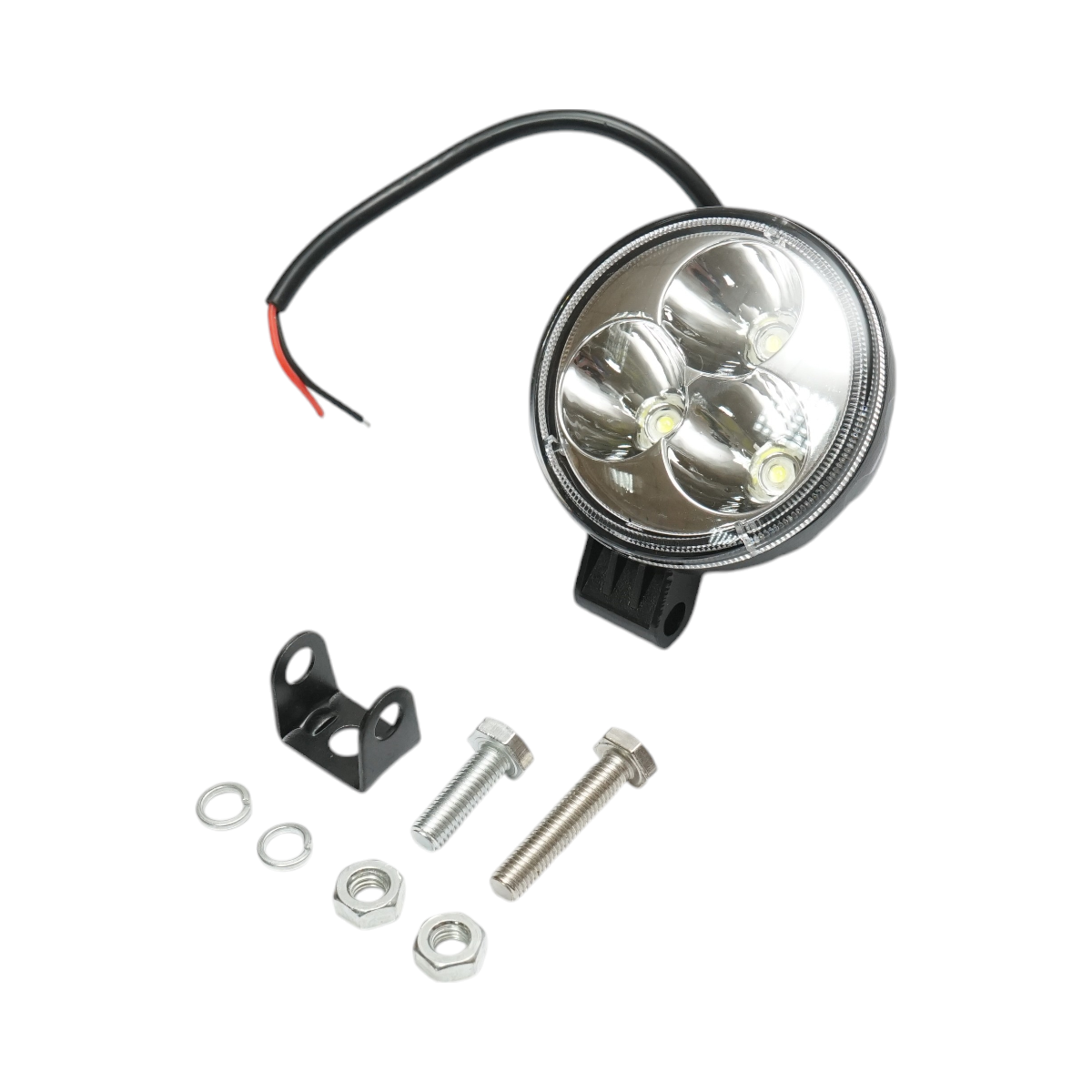 Lampa cu 3 LED-uri 10-30V, 9W, 6000K unghi radiere 30 de grade tip spot 82x52mm IP67 - imagine 2