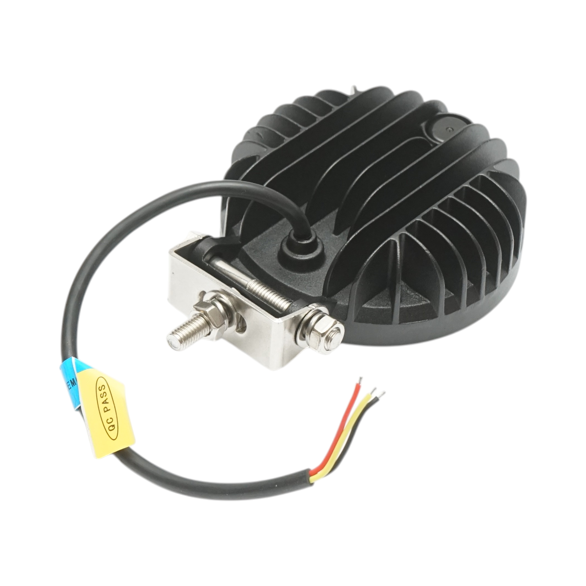 Proiector rotund LED cu DRL 9-80V, 36W alb-galben, carcasa aluminiu 108x108x40mm IP67 Breckner Germany - imagine 3
